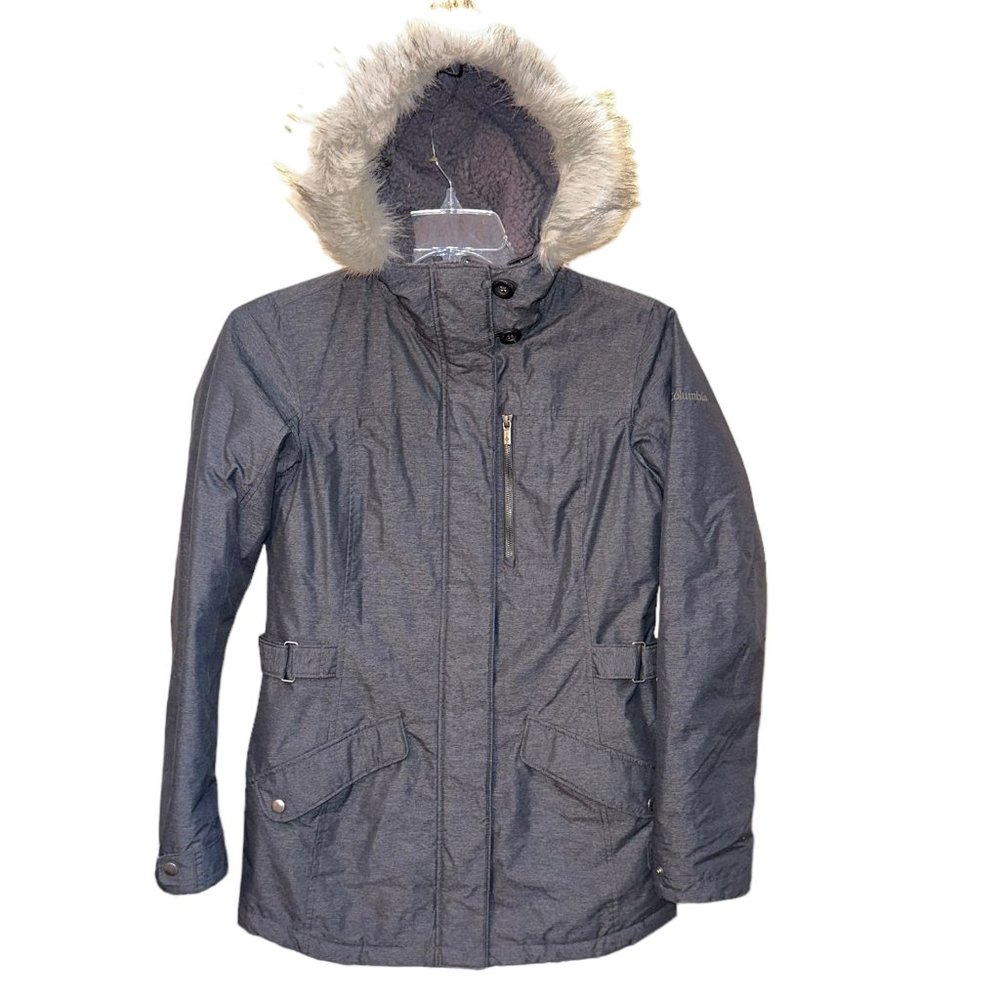 Women's Columbia Penns‎ Creek Insulated Jacket Dark Grey Size Small